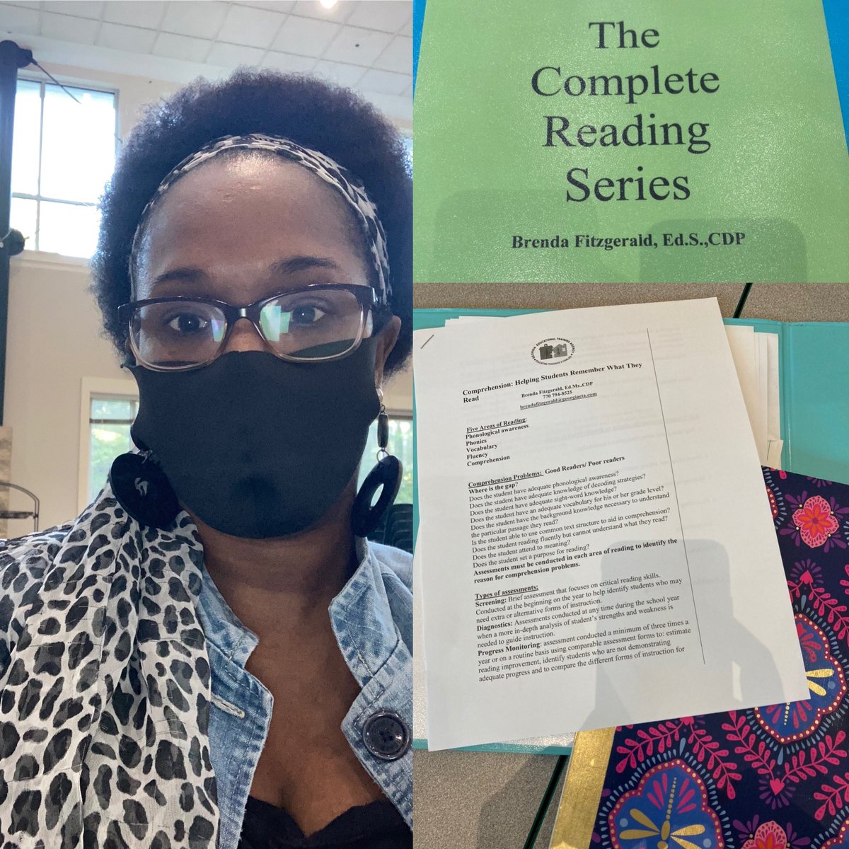TeacherKPaggett's tweet image. Knowledge is POWER!!! Enjoying another course in The Complete Reading Series!!! #GrowingLearning #StayingSafe #ReadingMatters