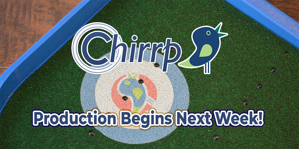 Chirrp_Golf's tweet photo. Our first round of 120 Chirrp putting mats are set to begin production next week!  Visit our website https://t.co/MKJICmm6Gl and sign up for our mailing list before Friday July 17th to qualify for a discount code on your first purchase.   @GolfDigest @PGATOUR #Golf https://t.co/8SD5UBMv08