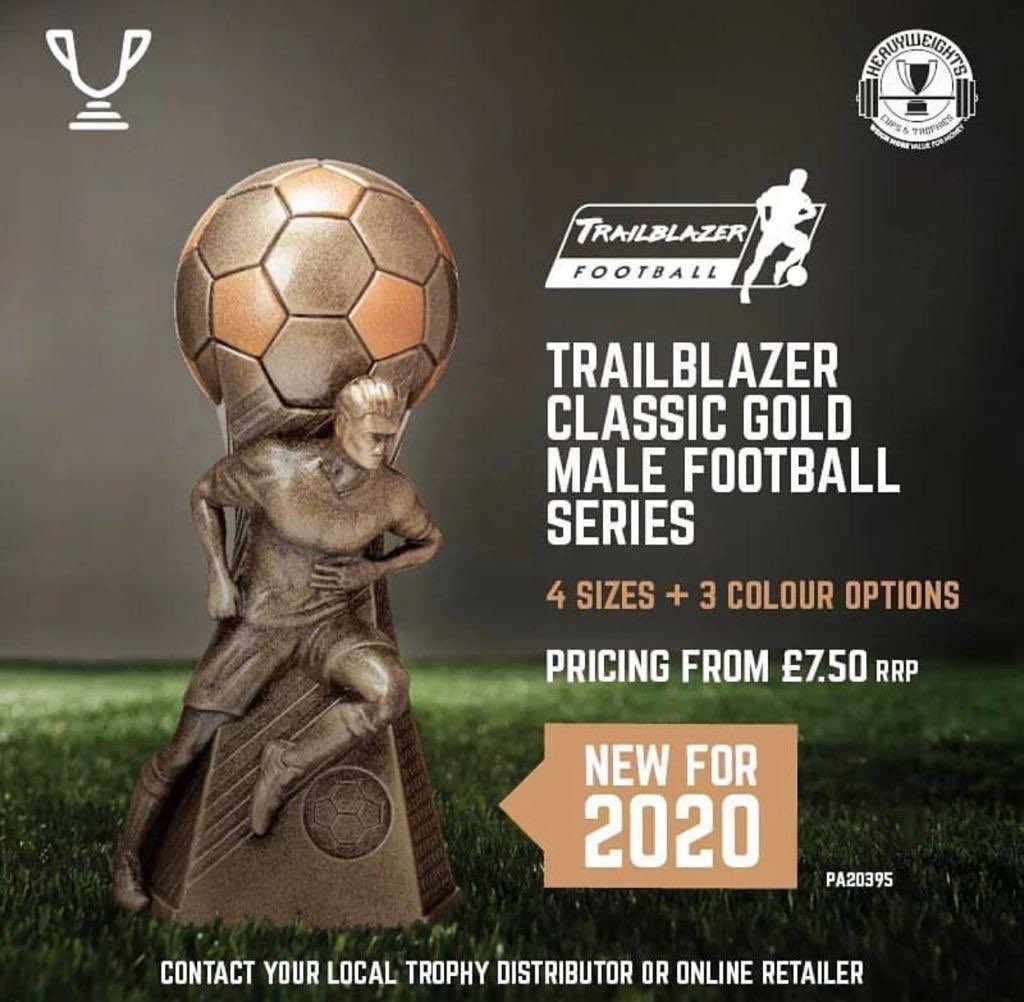 Teamgrassroots_'s tweet photo. Looking for a trophy for #Presentation2020
This is 💥💥💥 and available at YOUR local trophy retailer or online distributor.
4 Sizes - 4 Colours
#Trailblazer #TrendsettingAwards #Presentation2020 https://t.co/9yqHlqGKWZ