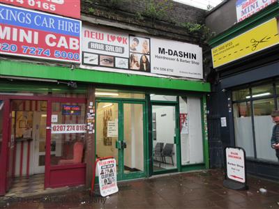 All that resting has made your hair grow! Well it's time for another trim, this time at M.Dashin barbers right by the planters at Coldharbour Lane
