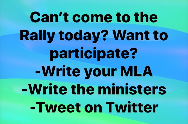holdmyhandab's tweet photo. #HoldMyHandAB #AbLeg #abed
Our children need our help. We rally to support equity for children. We rally to show the deep impact the government cuts are having on the children. https://t.co/y3uPv4nmU0