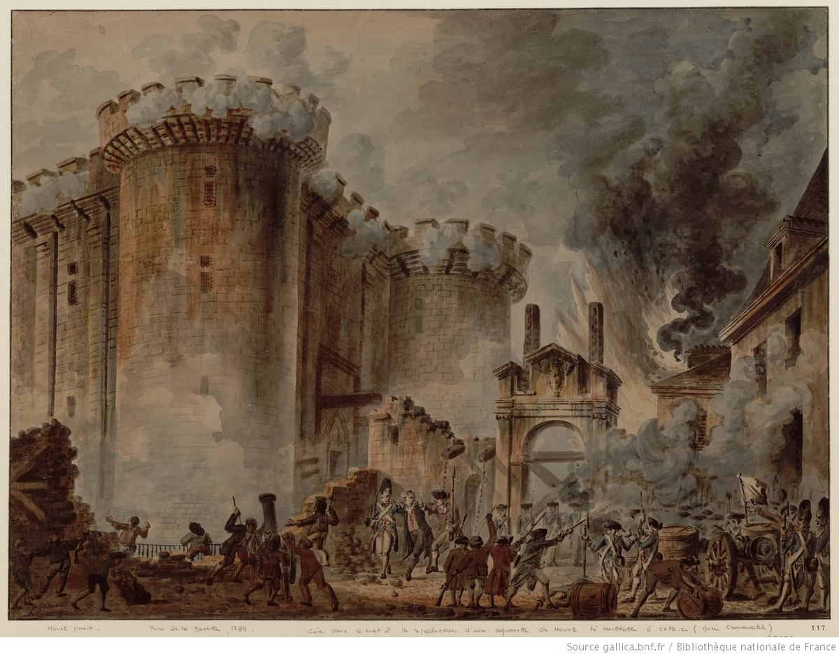 ConsortiumRev's tweet photo. Happy Bastille Day! #AgeofRevs #FrRev #FrenchRevolution #Twitterstorians (image courtesy of @GallicaBnF) 1/n https://t.co/i0TkSlYQVn
