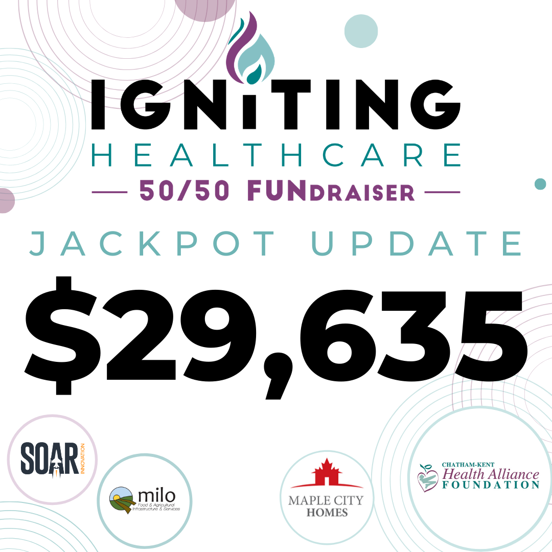 ckhafoundation's tweet photo. This week's #TotalTuesday brings us to an astounding $29,635!! Buy your tickets today at https://t.co/KvVahfmHcf. #ckont #chathamkent #visitck #ignite5050 #ckhaf https://t.co/ghgfC5uJx3