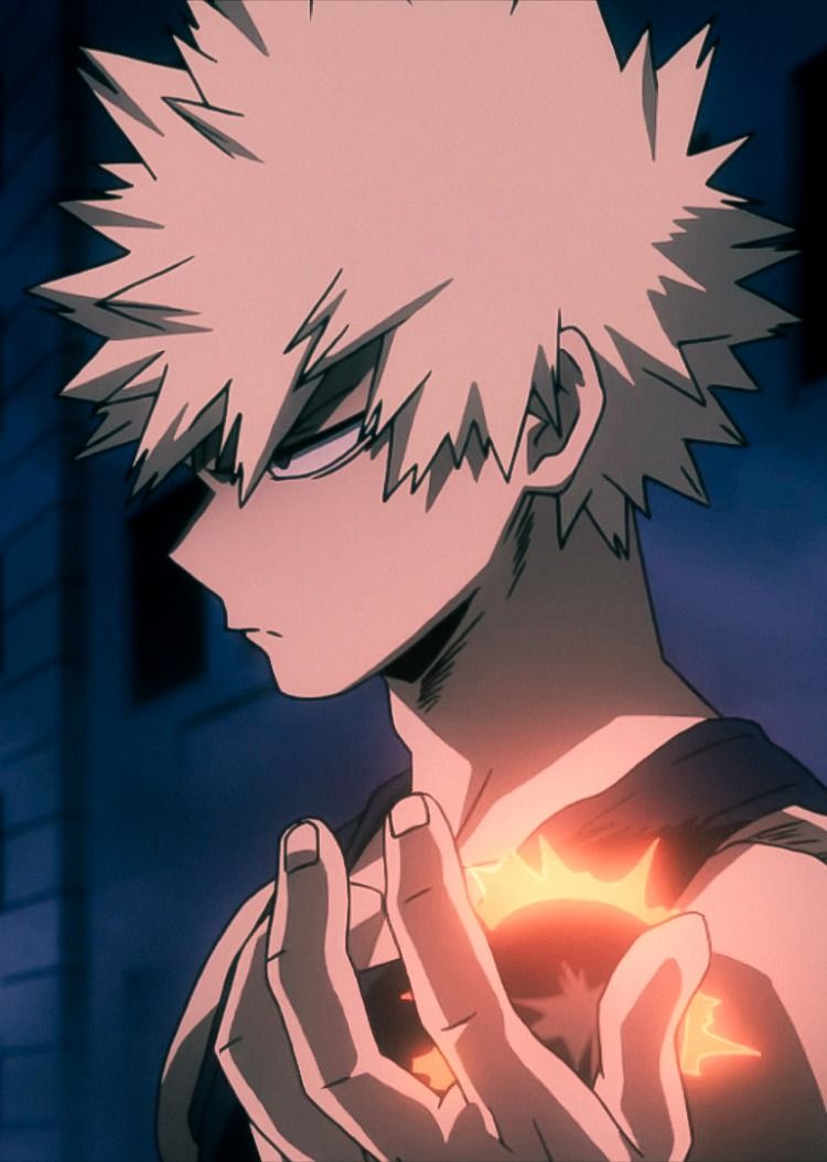 Katsuki Bakugou l'apprenti héro explosif de My Hero Academia Il a vraiment un sale caractère qui va de paire avec la nature de son pouvoir : sa transpiration semblable à de la nitroglycérine qui lui permet de créer des explosions de plus ou moins grande intensité