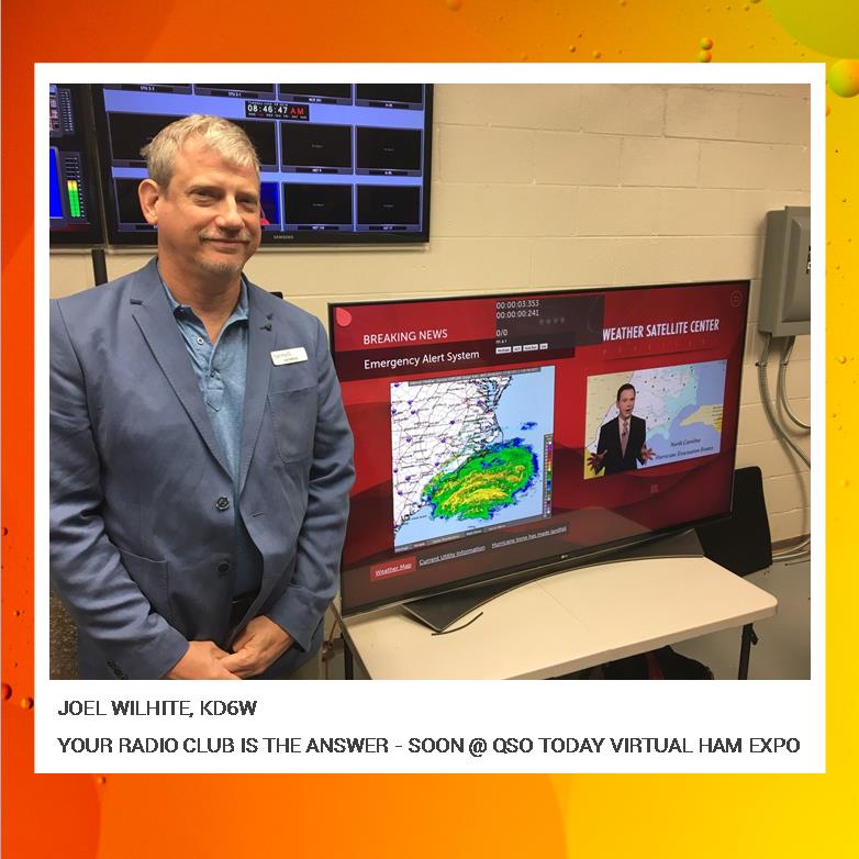 HamQso's tweet photo. 🎙 👀 Would you like to discover the secrets to maintaining, growing, energizing your radio club? 🤫  🤫  🤫

Register here today: https://t.co/85Jlfi2T3r ⬅️⬅️⬅️🔝

Joel Wilhite, @KD6W

#QSOTodayHamExpo #QSOToday QSO Today Podcast #KD6W https://t.co/4Op6sjdvDu