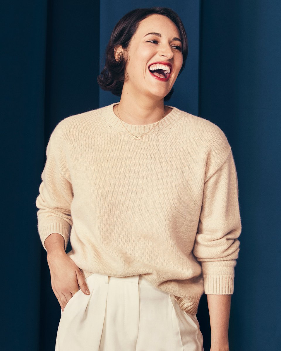 fleabag's tweet photo. Happy Birthday to our phenomenal creator and star, Phoebe Waller-Bridge! 🎂 Help us celebrate by sharing your favorite #Fleabag gif below. https://t.co/U17ltMswN1