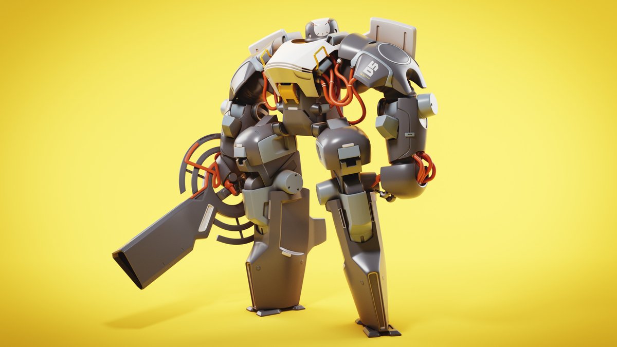 ArtFromRachel's tweet image. Hello again #PortfolioDay  I&apos;m a hardsurface modeling artist with a main love for robots.  &amp;lt;3
🎨 artstation.com/rachel 🎨