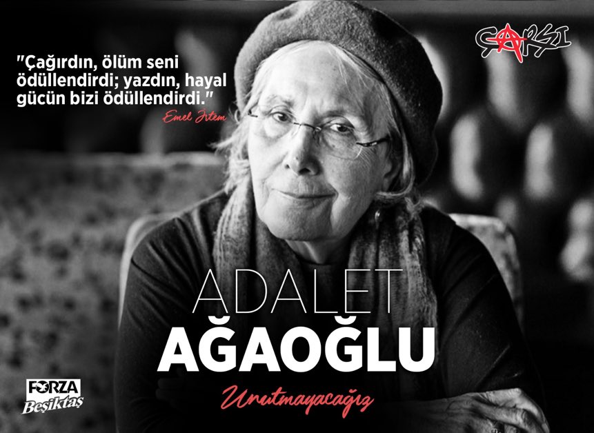 modeonx's tweet photo. "Zaman,sen ne büyük öğretmensin, ah saygıdeğer zaman, sen ne büyük bir bilgesin!
Gaddar bir bilgesin ama. Acımasız."

#AdaletAğaoğlu https://t.co/4Lfv25DPqq
