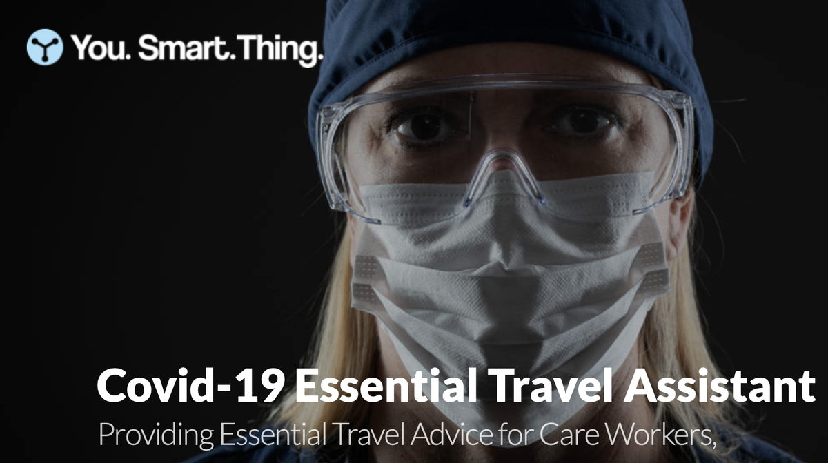 InnovationWM's tweet photo. We are kicking things off with our Smart Showcase! As featured on our #InnovationTracker, @YouSmartThing are taking us through their COVID-19 Essential Travel Assistant, which provides essential travel advice to care workers... #InnovationWM #SmartCityAlliance https://t.co/vhieZYcj5P