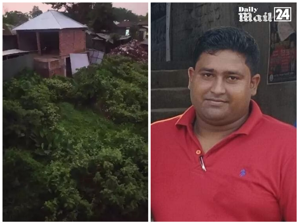 কাপাসিয়ায় সরকারি জমিতে ভিট তুলে অবৈধ দখলের অভিযোগ...