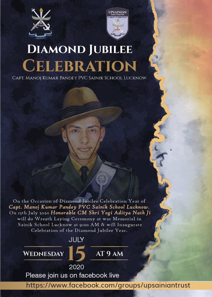 IasRajkamal's tweet photo. Great ful to my almamater . Proud as it is going to celebrate its Diamond 💎 Jubilee Tommorow #diamondjubileeupss #prideofup @sslucknow @SankalpSocial @upsainiansoba @ShishirGoUP https://t.co/pQoOBaEKks