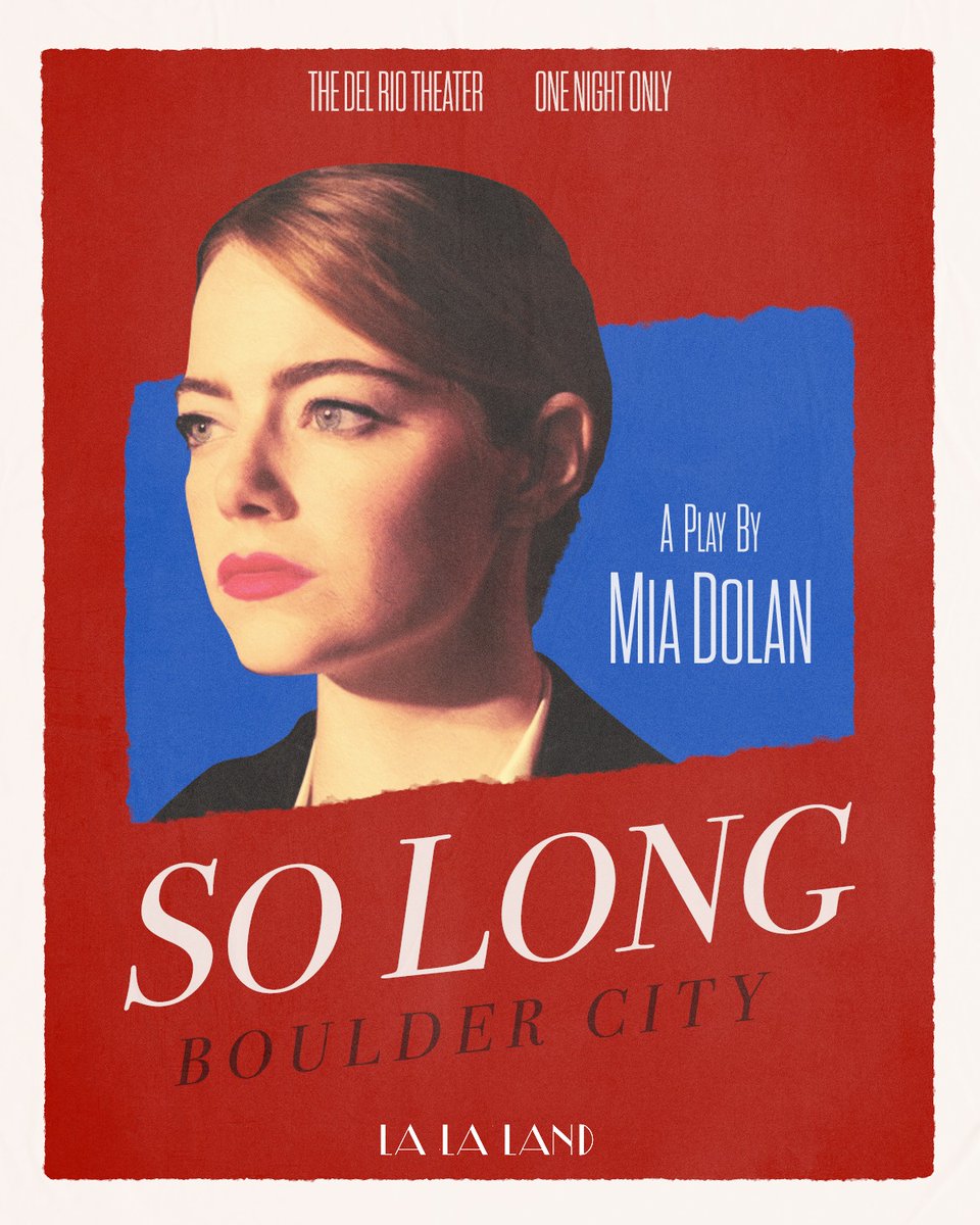 LaLaLand's tweet photo. Ladies and gentlemen, Mia Dolan. 👏 #LaLaLand https://t.co/6qdqjnRMoY