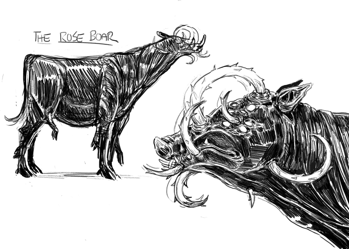 Found some old #CreatureDesign I made for a friend 