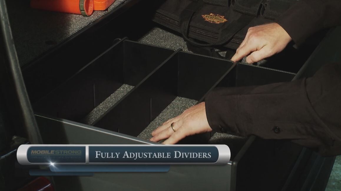 HDP Wheel Well Storage Drawer for Pickup Trucks