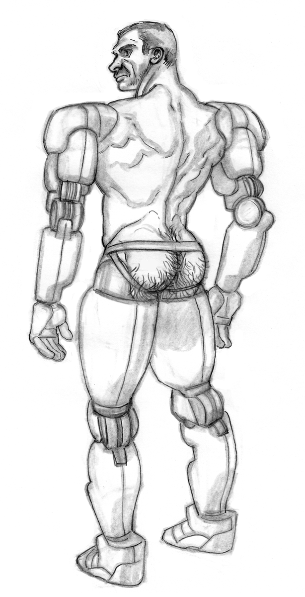 And Cyborg Daddy. One day he'll get a zine or a book or something. The next graphic novel I draw is absolutely going to be pure science fiction if I can find someone interested in publishing it.