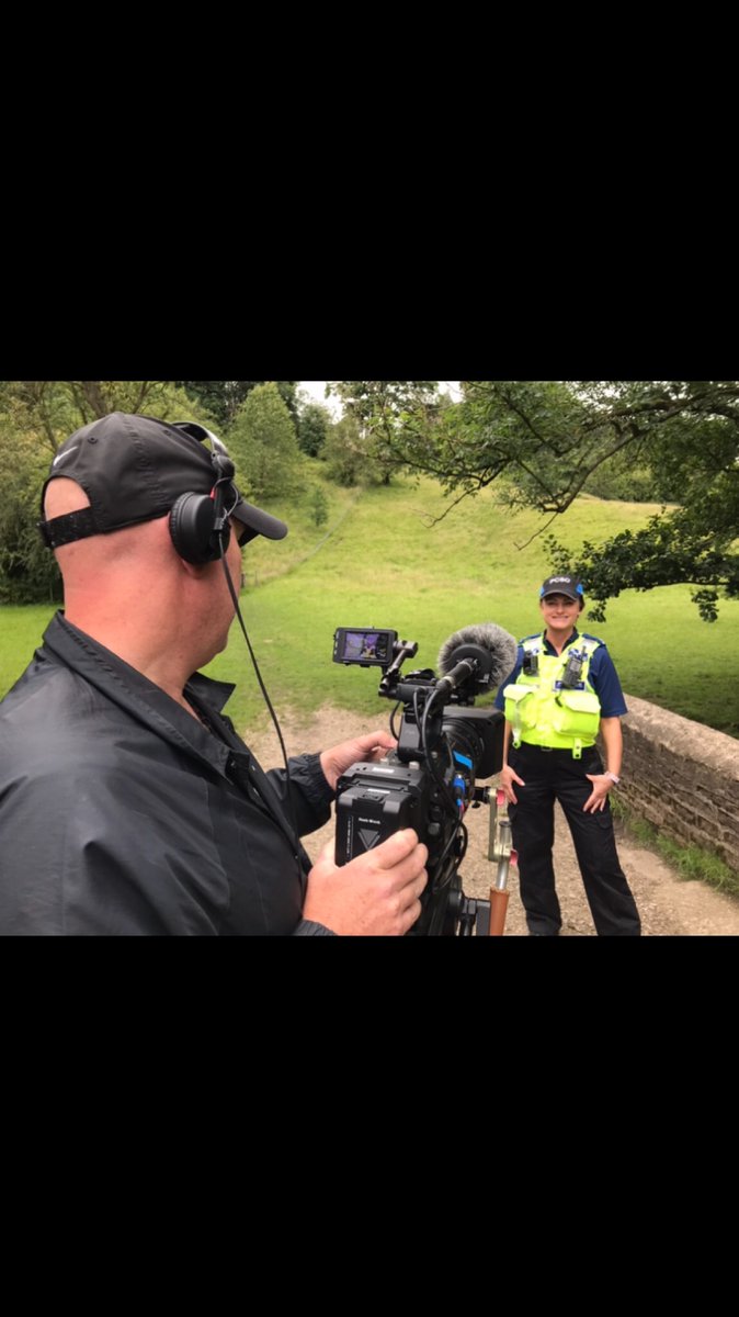 BollingtonPol's tweet photo. I’ve had a great afternoon in front of the camera, for a new ITV programme coming out in the autumn .  Watch this space......
#WeCare #PCSOPam’sPatch https://t.co/xMEAZqSeJ5