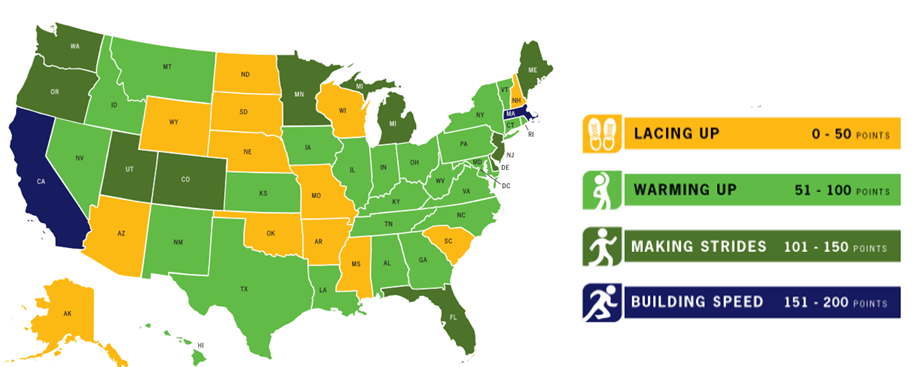 SafeRoutes_MA's tweet photo. Thrilled to announce that the @SafeRoutesNow Partnership ranked @SafeRoutes_MA as a top tier program! Designation highlights how school partners, stakeholders, students &amp; our staff work together to create &amp; encourage safe walking, biking &amp; rolling to school. #BuildingSpeed https://t.co/7l1pWsw82H