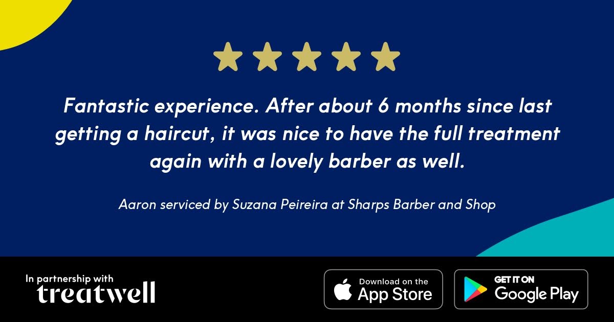 SharpsBarbers's tweet photo. π Thanks Aaron! @Treatwelluk
.
.
.
.
.
.
.
.
.
.
.
.
.
#sharpsbarbers #sharpsteam #barber #barbershop #menshair #haircut #barberlife #scissors #comb #globalbarber #barberlove #mensgrooming #grooming #beard #barbershopconnect #mistersharps #moustache #shave #barberhub https://t.co/gI169xJgVQ