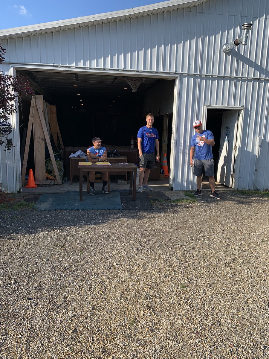 CoachA8's tweet photo. All the GC Phillies. @tkent7 @Chase_Antle32 @DJ11GC #BarnDays https://t.co/m46bSxB5Gp