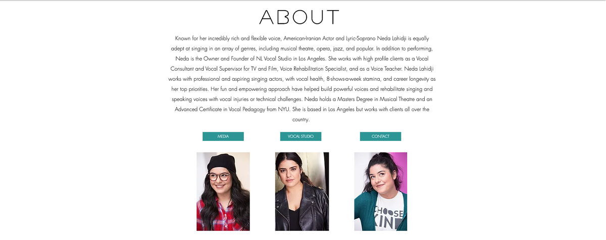 sf_solutions_'s tweet photo. Neda Lahidji is a DREAM to work with but don’t just take my word for it, visit her site and see for yourself. We had such an amazing time rebuilding her brand and publishing her new site. Check out the new and improved https://t.co/t1pnAS4yja. 

#design #sfsocialsolutions https://t.co/opTg28IPd1