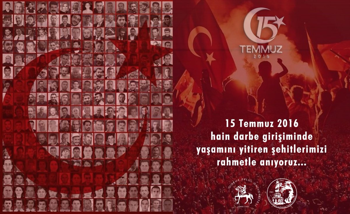 DeuTarihi's tweet photo. #universitemDEU 
#15TemmuzDemokrasiveMilliBirlikGünü https://t.co/lQ0jpxwySy