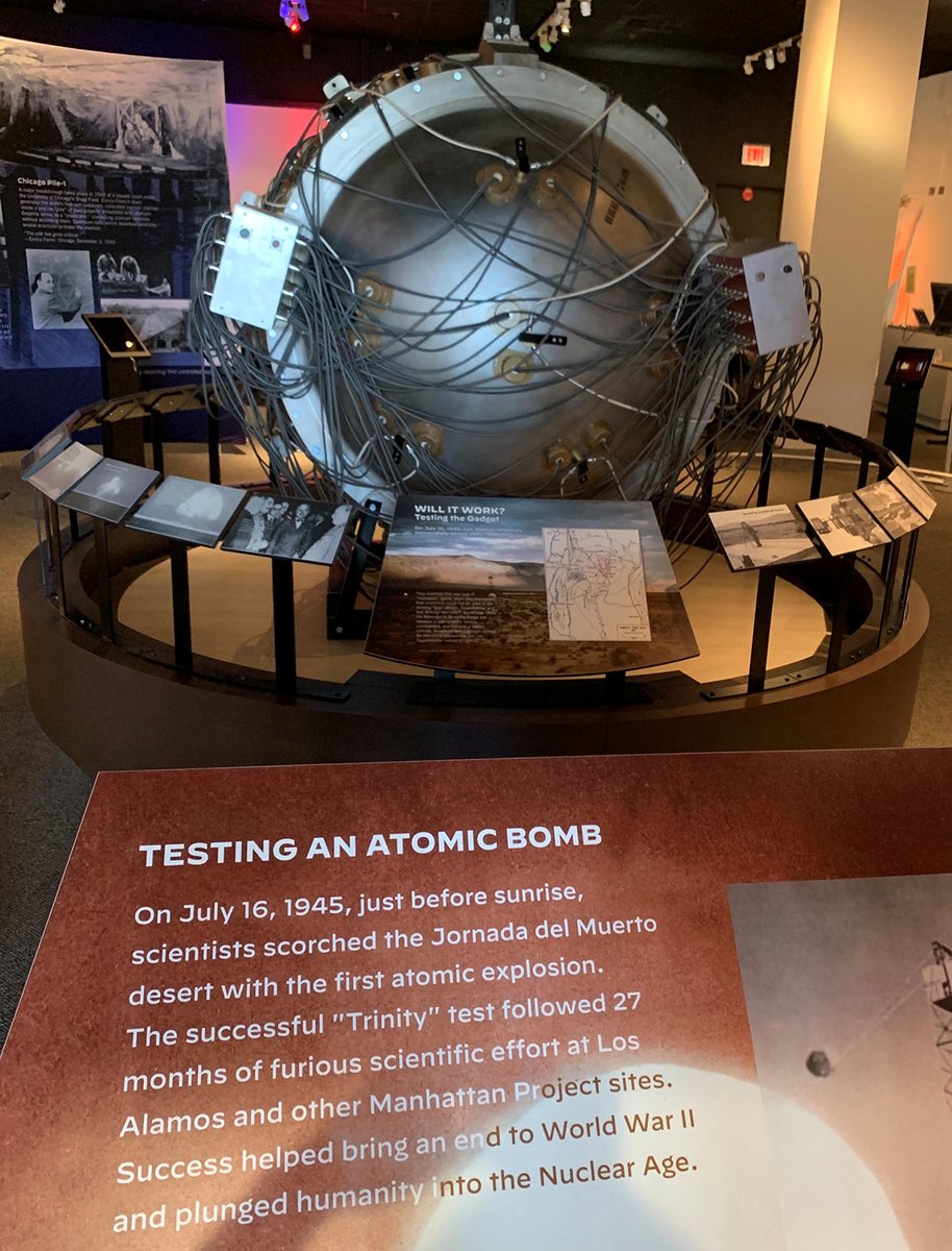 Trinity Test Design #OnThisDay in 1945, preparations began for the Trinity nuclear test ...