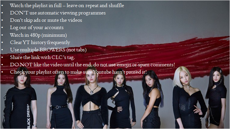 Kpop_qweens's tweet photo. @CUBECLC STREAMING PARTY!! 17th - 19th July, starts at 12PM BST. Share with CLC's tag and the hashtags #CLCStreamingParty #WeWantOurCLCComeback
Playlist: https://t.co/FVGXC9A3aS
Don't start streaming until the date and time! I'll update streams on each video before and after. https://t.co/vu4xref60W