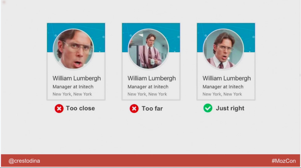 CTSagency's tweet photo. Had a good laugh thinking about TPS reports thanks to this image from @crestodina about the right sizing for a social profile image

#MozCon #OfficeSpace https://t.co/swcwuwrmdw