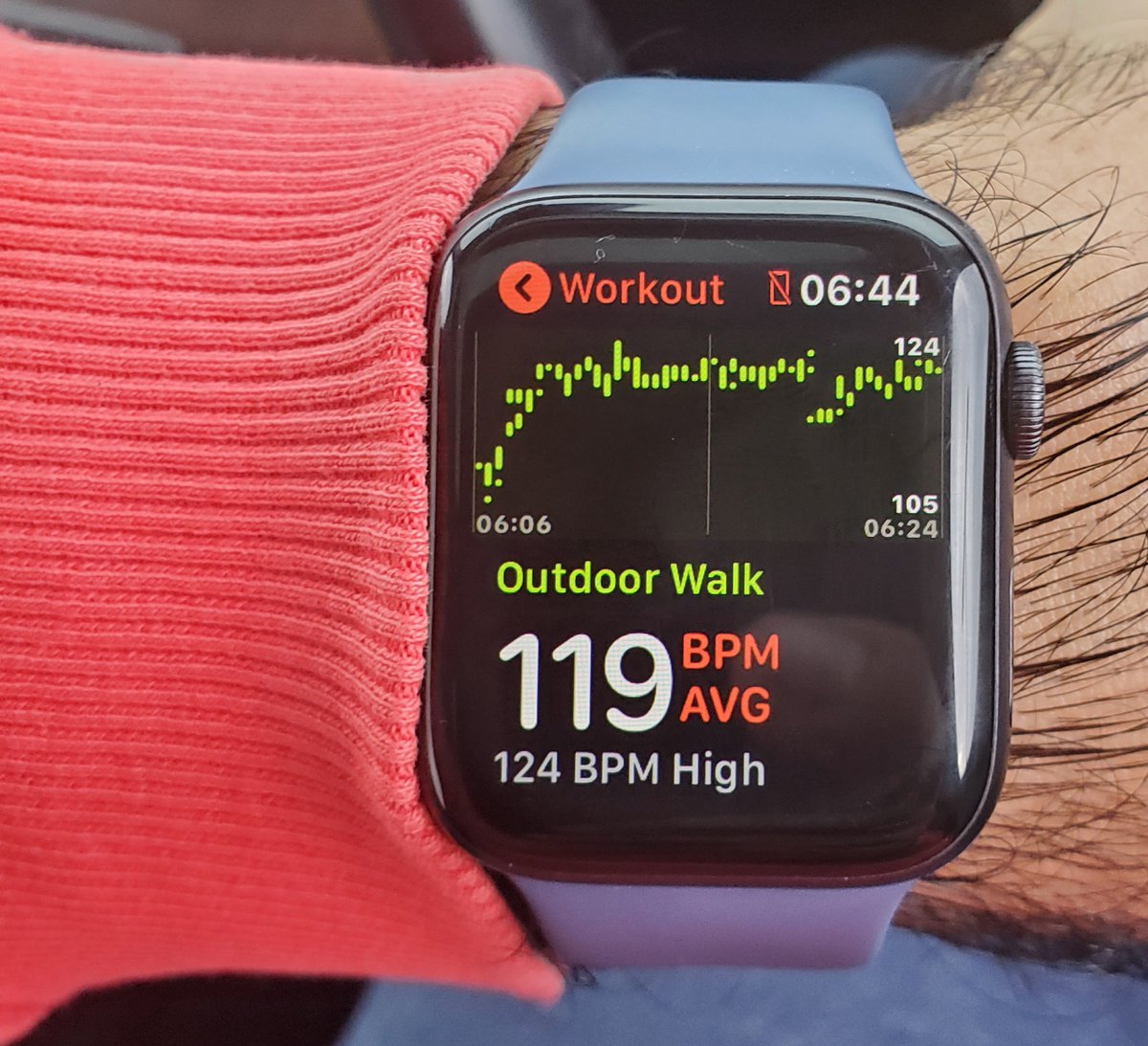 So for the Holter monitor, I elevated my heart rate briefly this morning. First of all I did a fast walk for 20 mins (no issues with fatigue or breathing) 21/n