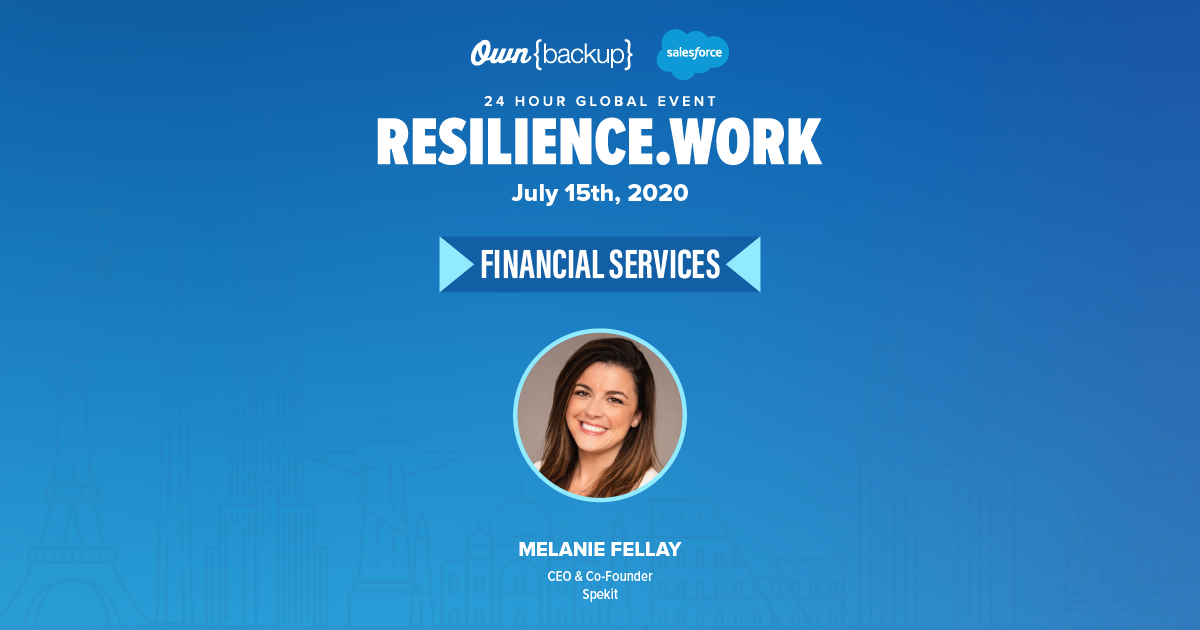 spekitapp's tweet photo. Join us tomorrow! Stop by during #ResilienceWork hosted by @OwnBackup and @salesforce to hear #Spekit CEO @melfellay talk about what’s holding financial institutions back from successful change management. You won't want to miss this one!
Register now 👉 https://t.co/DJLefzMVSt https://t.co/GER1xmOMxz