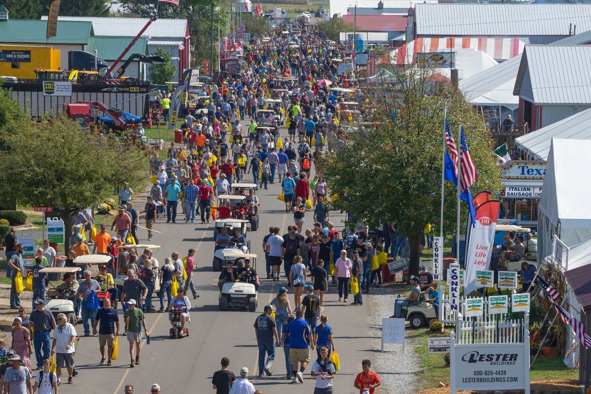 For the first time in the show’s history, Farm Science Review, Sept. 22–24, will not be held in-person. However, you can still experience the latest in agricultural technology and information virtually. Watch for more details on virtual #FSR20. bit.ly/3exaWiS