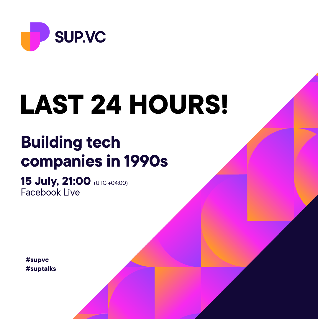 sup_vc's tweet photo. Last 24 hours to SUP Talks with Elkhan Agamirza !
📆15July, 21:00 (Baku time)
📮Registration: just make going
👅 Event in Azerbaijani
🚀Apply here: https://t.co/9GFFAV4xg1
The event is free and will be broadcast online on our page
#SUPTalks #SUPVC #startupcommunity #startup https://t.co/Uvl9Mwvsdm