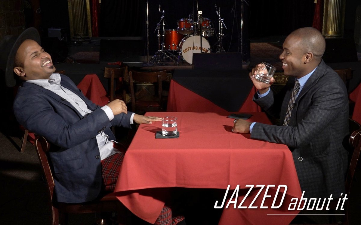 jazzedaboutit's tweet photo. Alphonso Horne and Bryan Carter trade stories of the jazz life in an episode of the new short film web series "Jazzed About It". Watch now at https://t.co/tADLUqgSY5 https://t.co/OZnw32CjtH