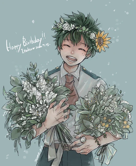おめでとうー!!!大好きよヒーロー!

 #緑谷出久誕生祭2020 