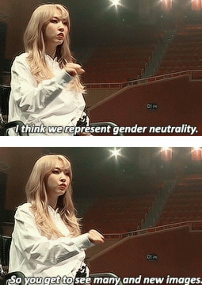 Moonbyul MAMAMOOevery year on ‘national coming out day’ moonbyul releases a letter to fans encouraging self love and confidence. she is an active supporter of the lgbt+ community and encourages girls to break gender stereotypes through her music