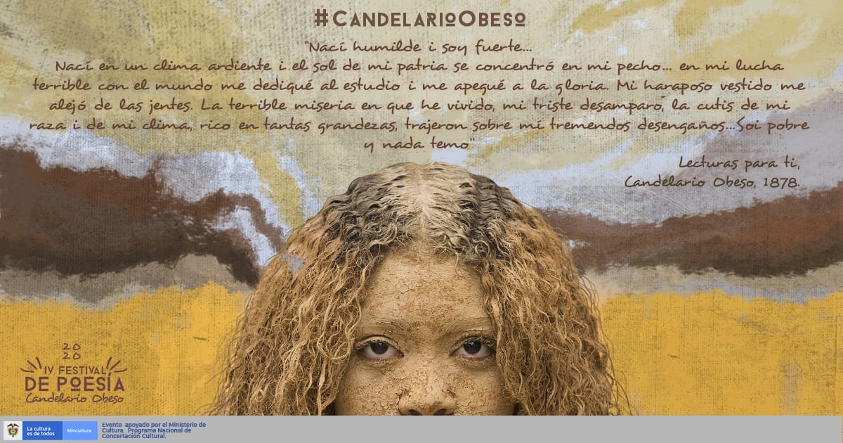 FestiPoesia's tweet photo. #CandelarioObeso Lecturas para ti, Candelario Obeso, 1878

@Banrepcultural @BancoRepublica @mincultura @icultur_Bolivar #poesía #poesíanegra #poema #literatura #cultura #mompox #bolívar https://t.co/4sttazgKZB
