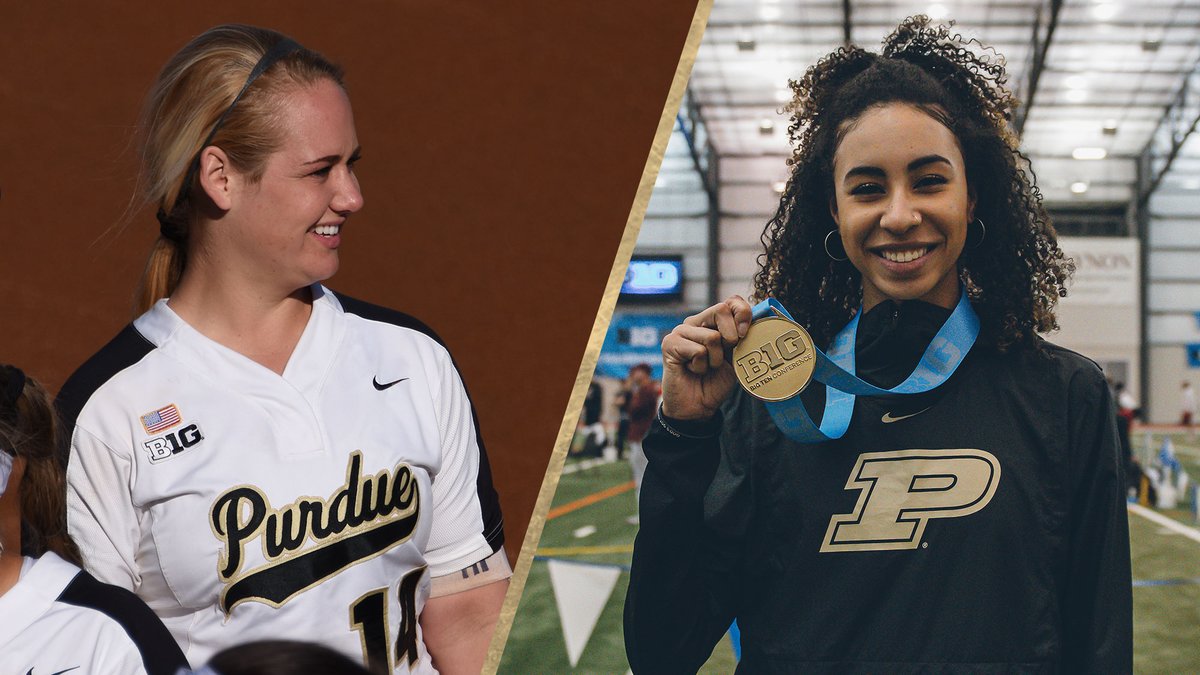 PurdueTrackXC's tweet photo. Congratulations to Janae' Moffitt, who has been named an NCAA Woman of the Year Nominee! She and @PurdueSoftball's Alexa Binckes are 2 of 12 nominees from the Big Ten.
๐ฐโก๏ธ https://t.co/jhaMiCZEGt
#BoilerUp ๐ https://t.co/3MN3DjaqEX