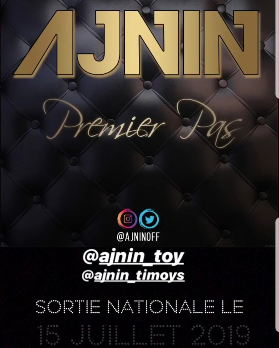 ajninteam's tweet photo. Il y a 1an @ajnintoy @ajninTimoys @ajninoff sortait leur 2ieme titre une pépite #PremierPas disponible sur toutes les plateformes 🤩✊ tout comme #ElChapo #DernièreDanse #YAQueLesSignes #CestMonSoir se sont des titres géniaux n'hésitez pas à aller les écouter 💪✊🔥 https://t.co/YuDW3EO4sr