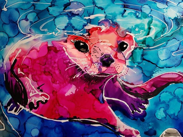 FunFunkyGallery's tweet image. "Seal pup" acrylic on matte board ONLY at the FUN &amp;amp; FUNKY ART GALLERY Bailey Colorado #FunFunkyGallery #artistsontwitter #BaileyStrong #acrylicpainting #acrylic Voted "Best Art Gallery in Park County" Visit us on Facebook facebook.com/ArtByAndyNortn…