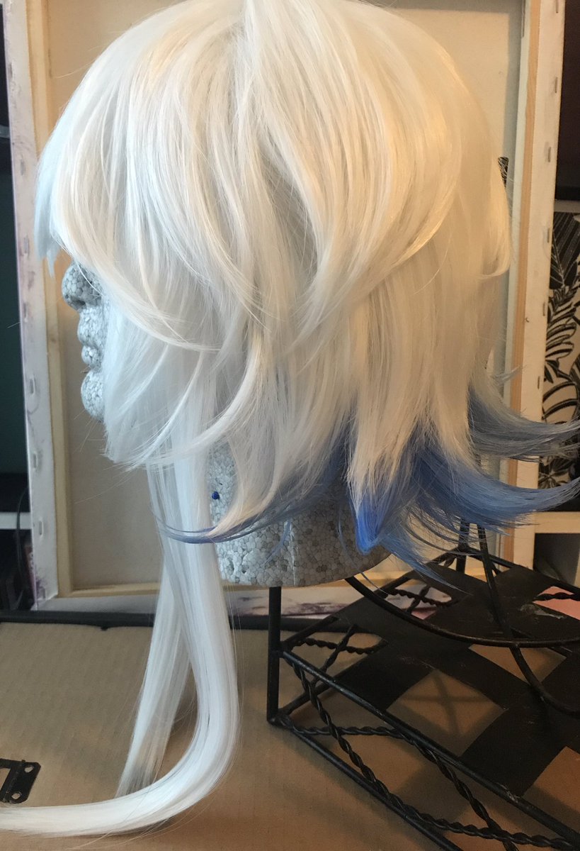 fastmelodicwigs's tweet photo. Froslass gijinka wig - I used two Apollos from @epiccosplay . One in Ice blue and one in white.

#froslassgijinka #froslasscosplay #wigcommissions #epiccosplaywigs  #pokemongijinka https://t.co/B4FgnCBWho