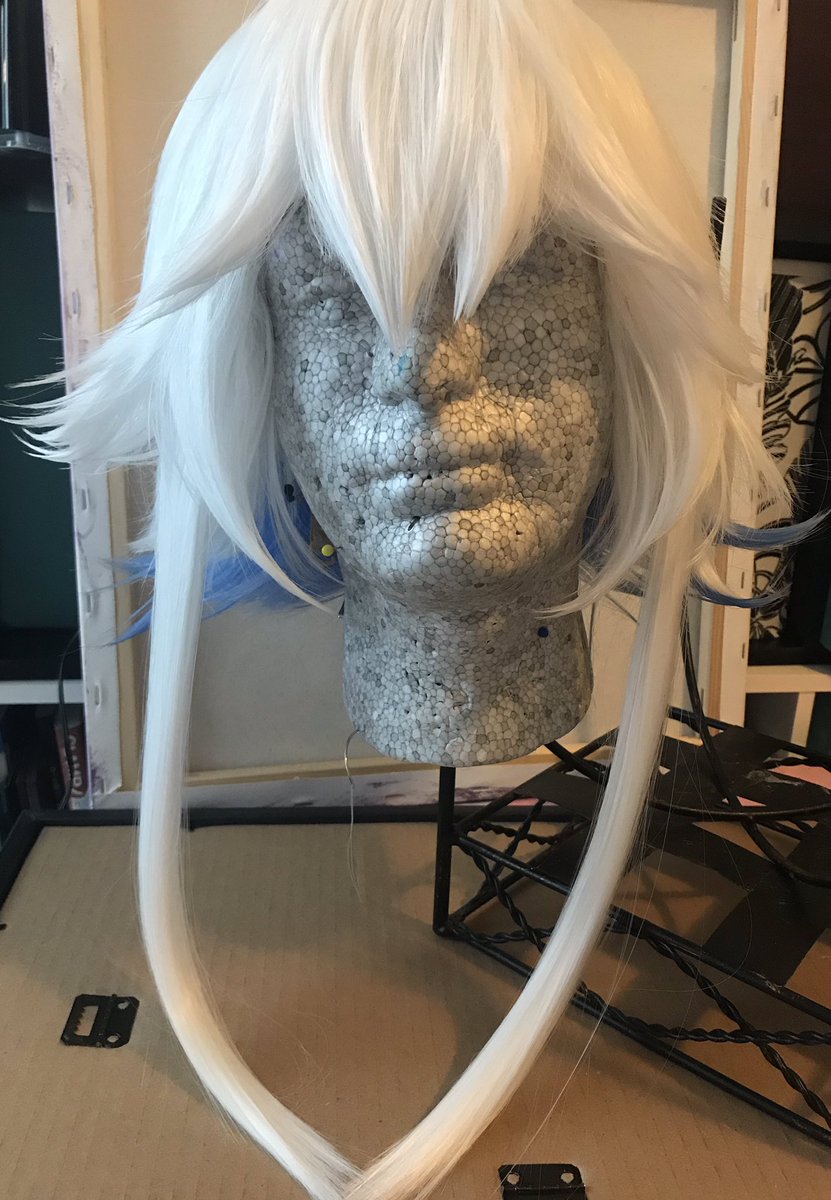 fastmelodicwigs's tweet photo. Froslass gijinka wig - I used two Apollos from @epiccosplay . One in Ice blue and one in white.

#froslassgijinka #froslasscosplay #wigcommissions #epiccosplaywigs  #pokemongijinka https://t.co/B4FgnCBWho