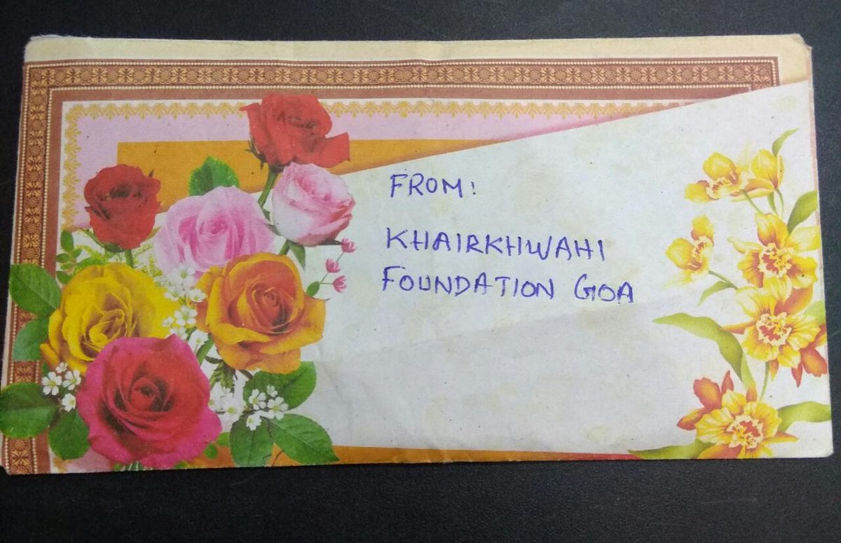 khairkhwahi's tweet photo. Kal Madgao (Goa) Me Ek Zaruratmand Family Ko khairkhwahi ka Amount Pohchaya Gaya.

*KhairKhwahi Foundation (E-11856/Thane)*

#Khidmat #Khair #Help #Support #Needy https://t.co/K39bbpeCfF