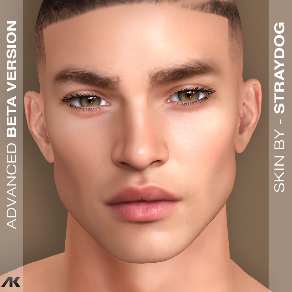 AKERUKA's tweet photo. Hi GUYS!Finally we can release a BETA version of Advanced head for MALE, for this release we have a big news, the Face skin included on head pack is provided by StrayDog!All other features are same as advanced female heads, so you can check all https://t.co/beJ3yLue37 https://t.co/KJnMsMRwwA