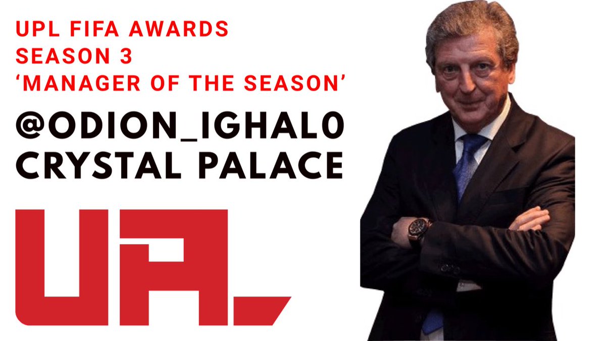 The_VGL_'s tweet photo. First up...
MANAGER OF THE SEASON👔
Winner: @Odion_ighal0 | @UPL_Palace 🥇
Back to Back Premier League & League Cup double 🏆🏆
—————
2nd: @alihashemizadeh | @westhillmassive 🥈
3rd: @BaldwinAVFC | @UPLAstonVilla 🥉
#UPLFIFAS3 https://t.co/btvZIbzR9w