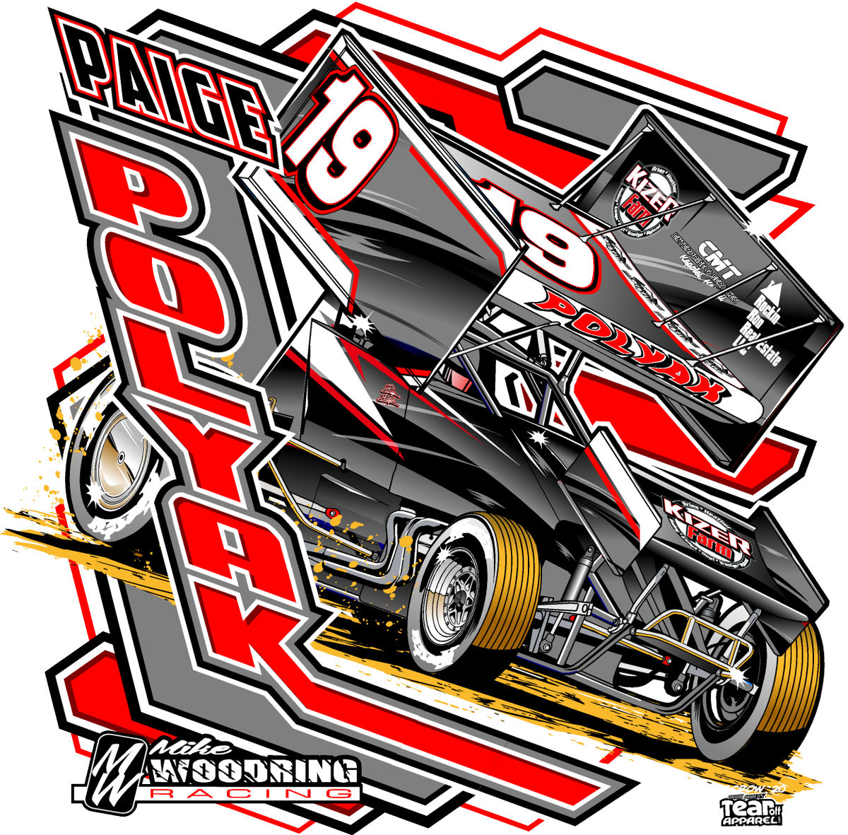 New art for <a href="/paigepolyak/">Paige Polyak</a> <a href="/speedway19/">Mike Woodring</a>