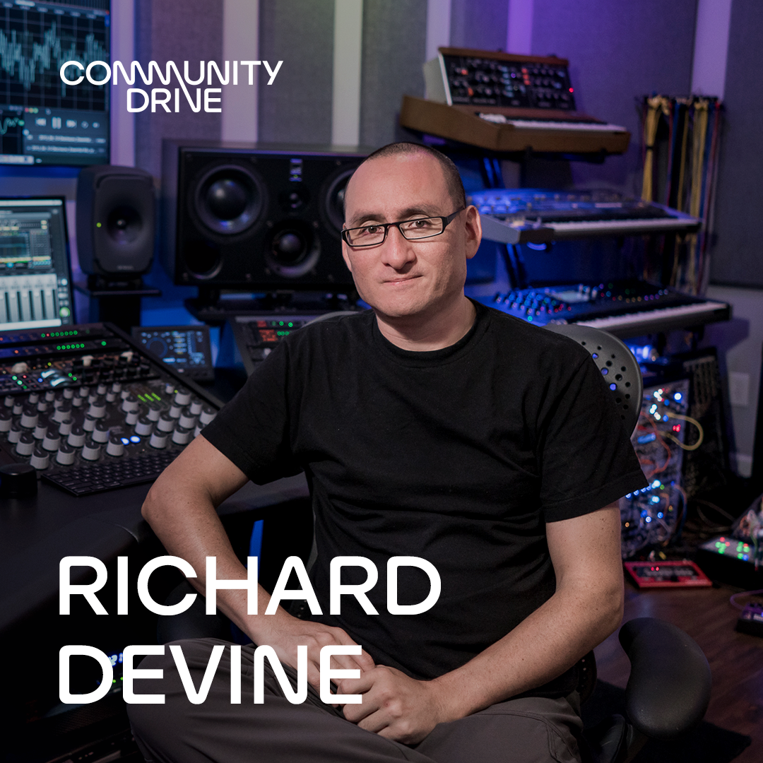 NI_News's tweet photo. Thank you @richarddevine for contributing to COMMUNITY DRIVE with 48 analog and modular synth one-shots built into kits for BATTERY, MASCHINE, Logic, and Ableton ⚡ Learn more about our charity sound pack: https://t.co/b5oJaSpGki https://t.co/qZeg4TEhzN