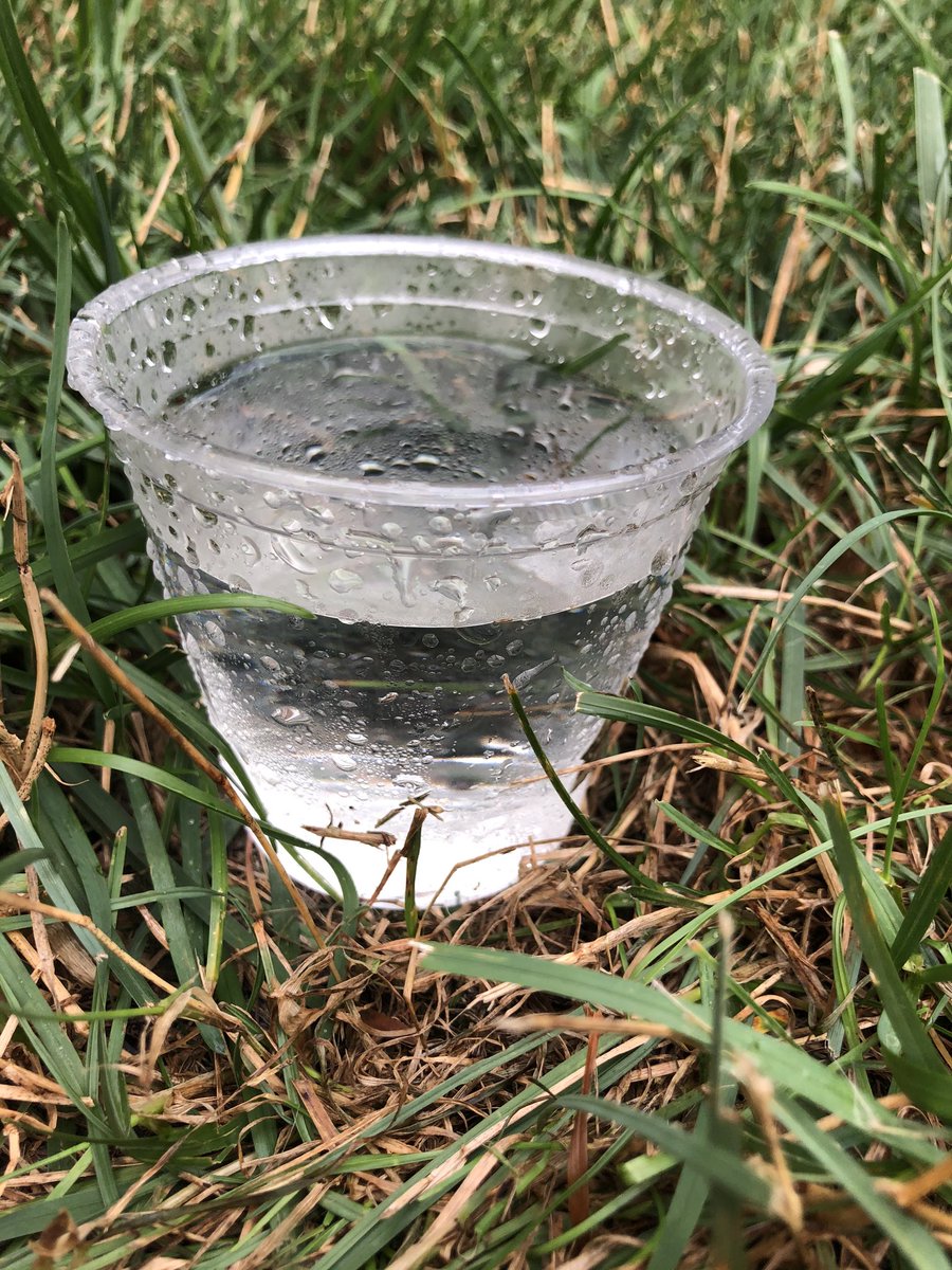 H2O_Soni's tweet photo. Roughly 2 inches of rain collected - my makeshift #raingage at my home.
07-14-2020, Tuesday storm event
Now inspired to set up a better rain gage.
#PradhanangLab #stormevents #JulyStorm https://t.co/gtjrf5E2NG