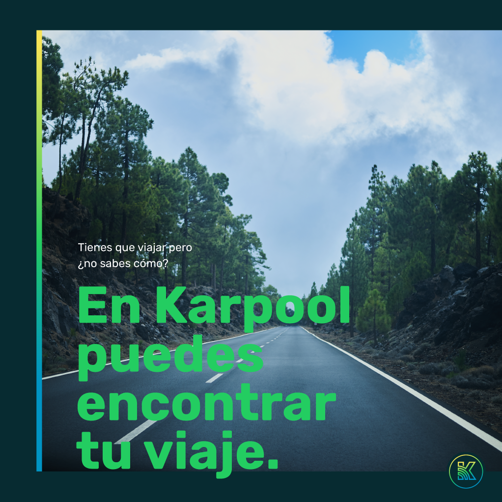 KarpoolChile's tweet photo. ¿Sabías que con Karpool puedes llevar a cabo viajes más seguros que con otros medios de transporte?
Evitando aglomeraciones y viajando con menos personas.
No olvides tus implementos de seguridad y documentos de viaje.

#karpool #karpoolchile #chile #pandemia #covid19 #viajes https://t.co/gVS7fHPRP6