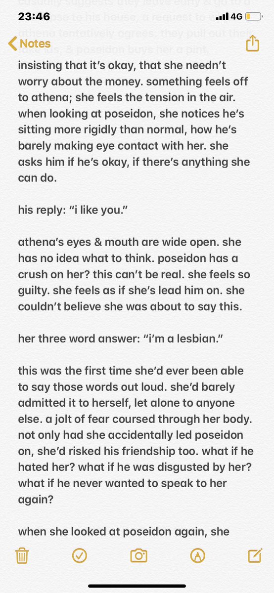 i’m about to go to sleep, so have some poseidon x athena bff headcanons. idk what the reaction to this is gonna be, i guess i’ll see in the morning