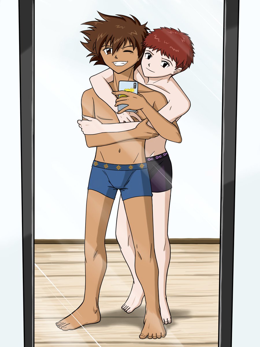 DrawsLeon's tweet photo. well with the work I have been quite busy and short of time to make the xxx drawings that I must here, but in the meantime I share some of the commissions that I already made ❤ with the permission of its buyers of course
#Commission #taixizzy #digimon #digimonyaoi #yaoi #fanart https://t.co/Z13P3yRCXe